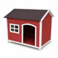 Caseta de Perro Madera Serie Guau DONNA GARDEN
