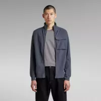G-STAR RAW DENIM Chaquetas Hombre Sudadera Lightweight Logo Tape Center Back Zip
