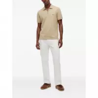 TOMMY HILFIGER - MERC PIQUE ZIP REG POLO - AEG - F|MW0MW43282/AEG
