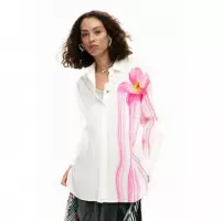 Blusas y Camisas Camisa DESIGUAL Flor Gloss