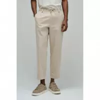 Pantalones Pantalón Jogger SALSA JEANS Lino Beige