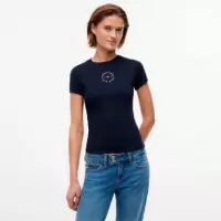 Camiseta Slim Essential LOGO2  TOMMY HILFIGER