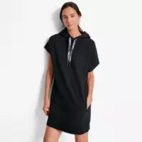 Vestido Two Tone Logo Drawcord Sneaker  DKNY