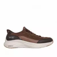 SKECHERS Hands Free Slip-ins: Contour Foam - Cozy Fit Cordelux 232618-BRN
