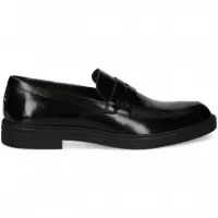 Mocasin Antifaz Piel Negro  HUGO BOSS