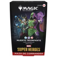 Mazos de Commander Marvel Super Heroes Magic The Gathering Español  WIZARDS OF THE COAST