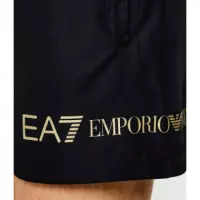 Bañador EA7 Emporio Armani Negro Logotipo Dorado  ARMANI EXCHANGE