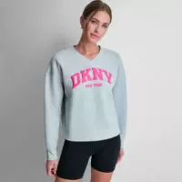 Sudadera Puff Varsity Logo  DKNY