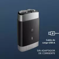 PHILIPS PQ888/06 Afeitadora Compacta de Viaje Recargable, Confortcut