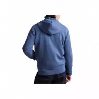 Polo RALPH LAUREN - Long Sleeve Open Hooded Cotton And Recycled Polyester Jumpe - Earth Blue - 710881517523/EARTH Blue