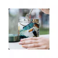QUOKKA Termo para Comida 600ML Tropical 6H Calor/ 8H Frio