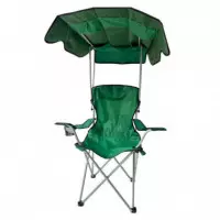 Silla de Camping Plegable con Techo DONNA GARDEN Verde