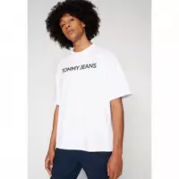 Tjm Reg Gd New Classic L Tee White  TOMMY JEANS