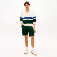 Short  de Felpa con Logo Bordado  TOMMY HILFIGER