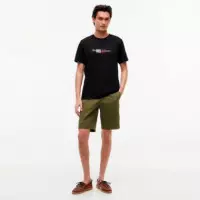 Camiseta de Punto con Logo Gráfico  TOMMY HILFIGER