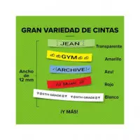 DYMO Cinta Etiquetadora Transparente 12X4MM S0721530