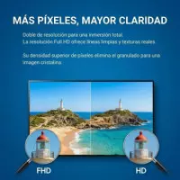 Televisor DAEWOO 40" Led Fhd USB Smart TV Vidaa Wifi BLUETOOTH