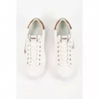 Kapri Coupette Trio White Lthr W/mid Bro  KARL LAGERFELD