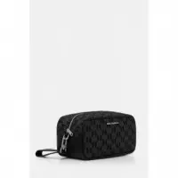 K Monogram Jaq Washbag Black  KARL LAGERFELD
