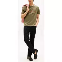 TOMMY HILFIGER - Tropical Floral Hilfiger Tee - Pli - F|MW0MW39353/PLI