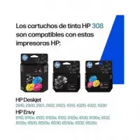 HP Tinta 308 Negro