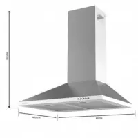 Bolero Flux Pm 603500 Inox B 60X46,5X95,1 Cm  CECOTEC