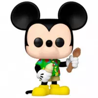 FUNKO Pop Mickey Mouse Aloha Walt Disney Word 50 Aniversario 1307