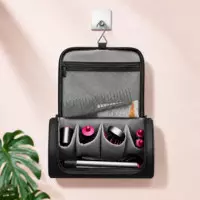 Neceser de Viaje CB11 para Secador y Rizador de Pelo Negro XO