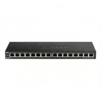 Switch D-LINK 16XRJ45 Ethernet Gbe Negro (DGS-1016S)