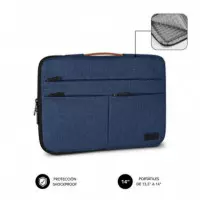 Funda SUBBLIM Air Padding 360 para Portátil 13.3"-14" Azul (SUBLS-AP36003)