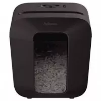 Destructora FELLOWES LX25 Corte en Partículas P-4 11.5L Negra (4170501)