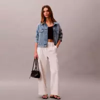 Pantalón Cargo de Algodón Elástico  CALVIN KLEIN