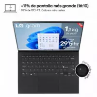 Portatil LG Gram Ultra 7 155H/32GB/SSD1TB/14 /W11HOME