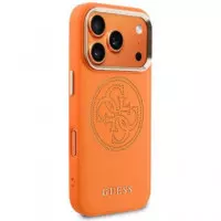 GUESS Carcasa Magsafe 4G Perforated Iphone 17 Pro Max Naranja