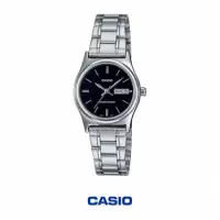 CASIO LTP-V006D-1B2 | Collection – Reloj Analógico Esfera Negra Día y Fecha