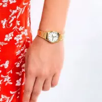 CASIO LTP-V006G-7B Mujer | Dorado, Día y Fecha
