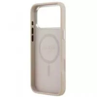 GUESS Carcasa Magsafe Triangle Iphone 17 Pro Max Rosa