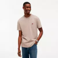 Camiseta con Cuello Redondo y Logo  TOMMY HILFIGER