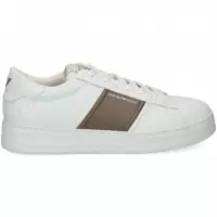 Banda Marron Deportivo Piel Blanco  EMPORIO ARMANI