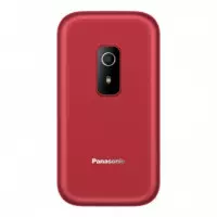 Panasonic KX-TF600EXR Teléfono Móvil Senior Rojo