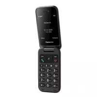 Panasonic KX-TF600EXB Teléfono Móvil Senior Negro
