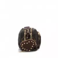 XTI Bolso Bandolera con Cierre de Cremallera 184651-KAKI