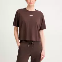 Camiseta Metallic Bubble Logo  Short Sleeve  DKNY