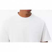 Camiseta Lacoste piqué blanca