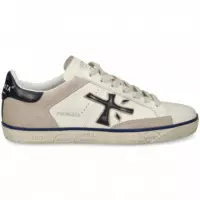 Deportivo Talon Azul Piel Blanco  PREMIATA