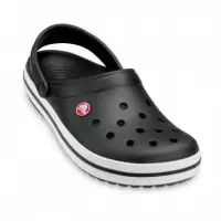 Zuecos CROCS Crocband Negro Blanco