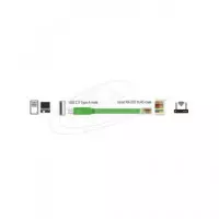 DELOCK Cable Red USB a a RJ45 RS-232 1.8MTRS para Conexion Ordenador Router 62960