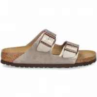 Sandalia 2 Hebillas Metalizado Taupe  BIRKENSTOCK