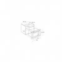 TEKA MWE255FI Microondas Integrable Inox