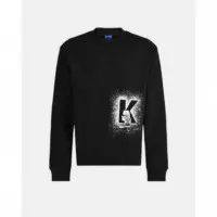 Klj Reg K Logo Sweat Black  KARL LAGERFELD